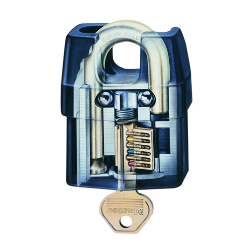 4401EURLHEC, Cadenas Master Lock, Ø anse 9mm